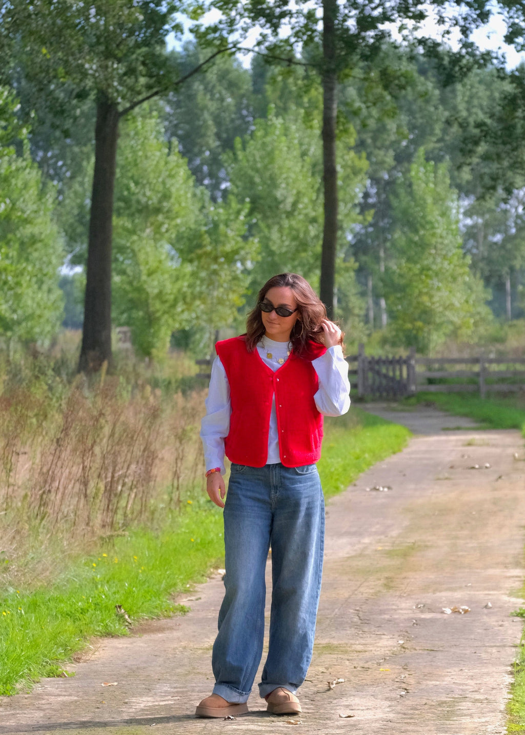 Gilet rouge