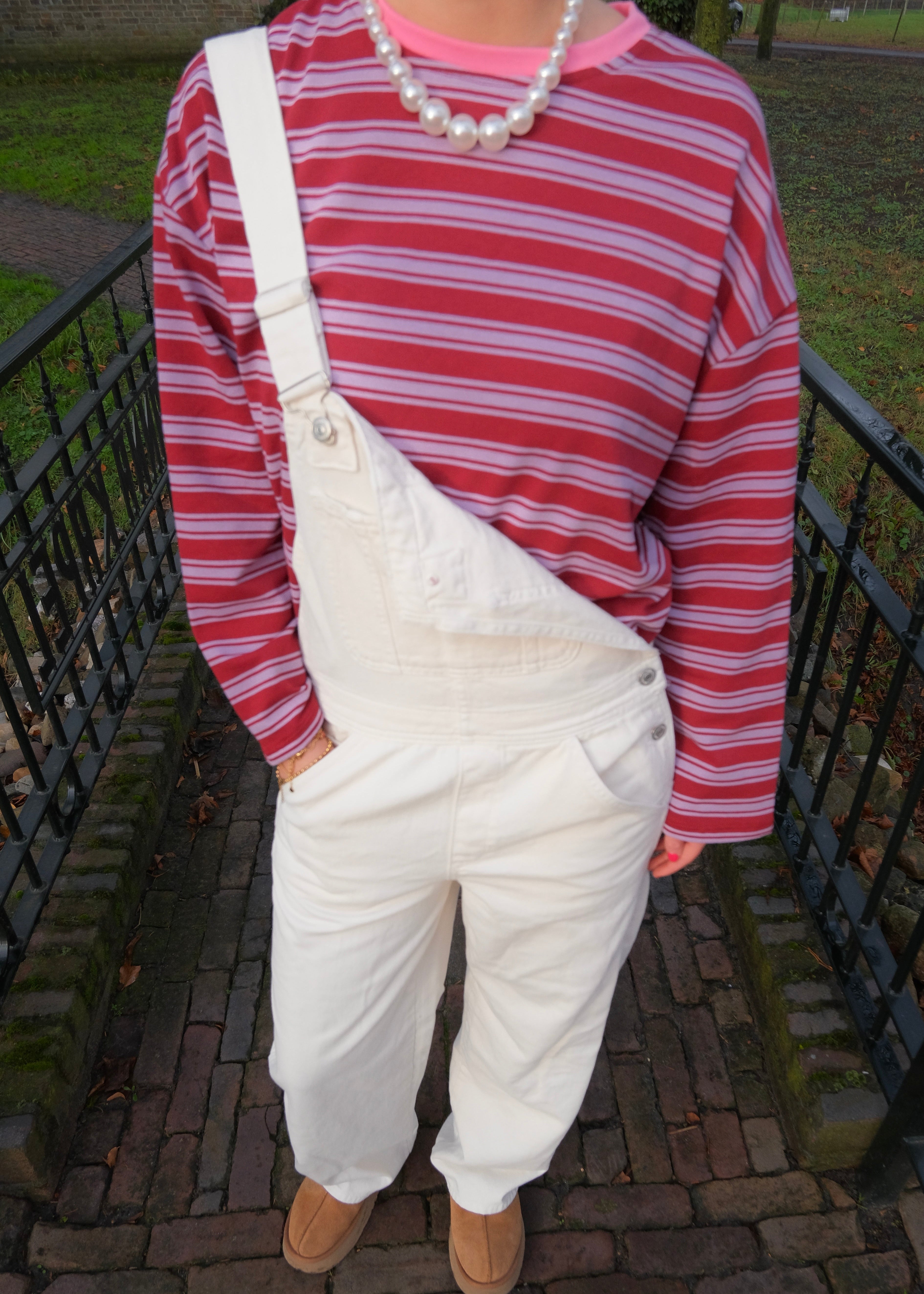 Striped pink longsleeve