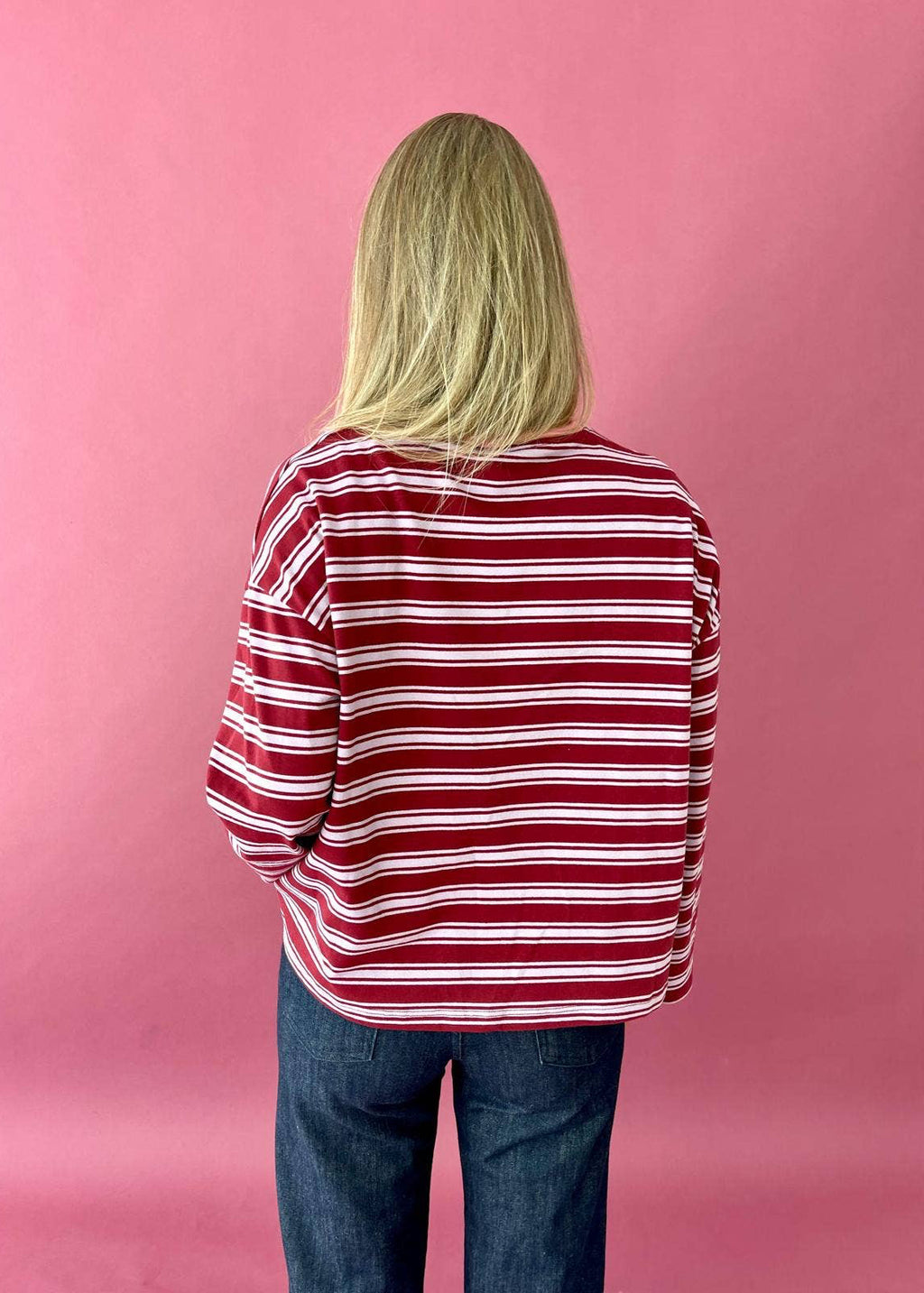 Striped pink longsleeve
