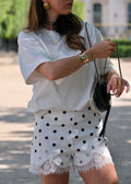Polka dot short