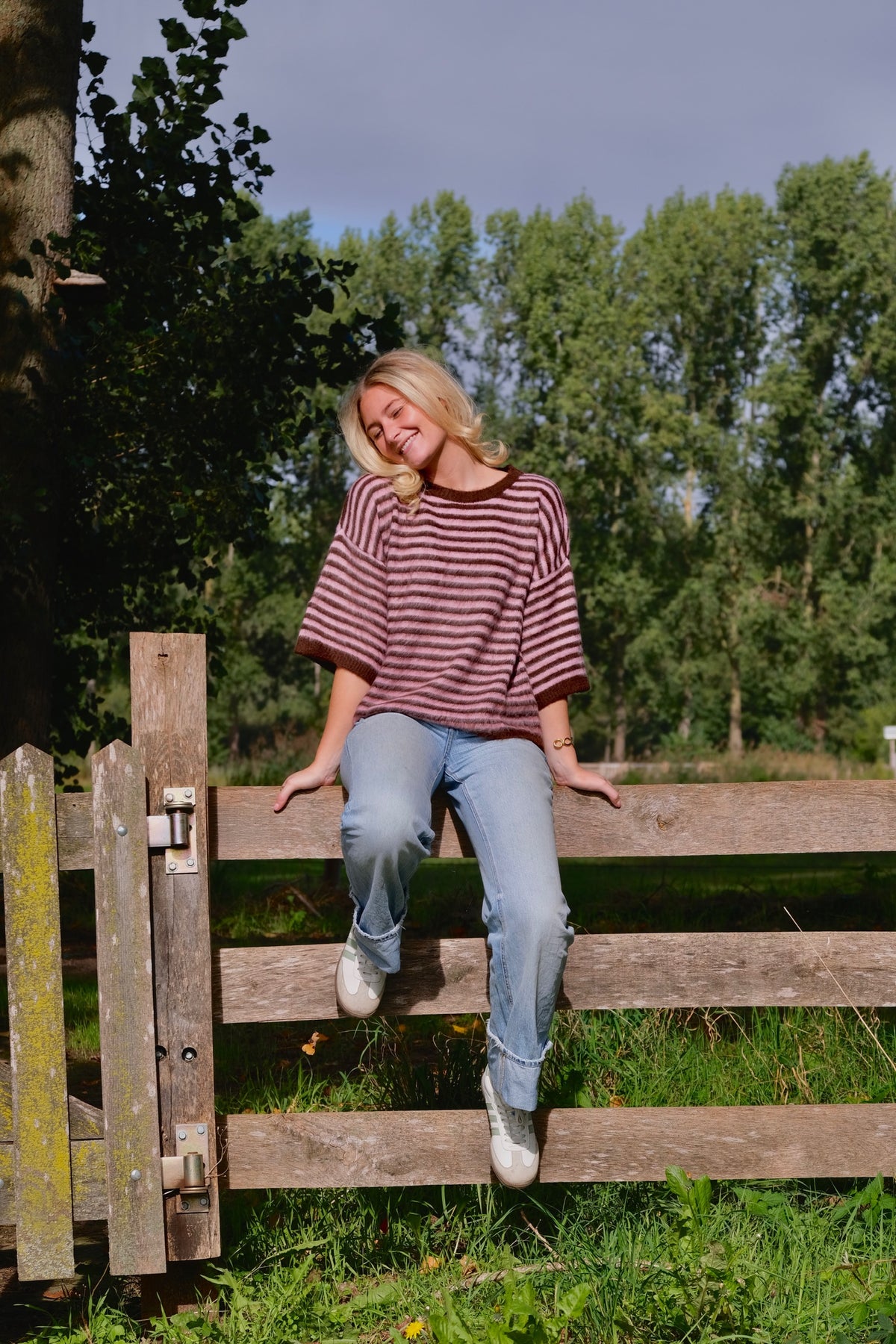 Striped knit