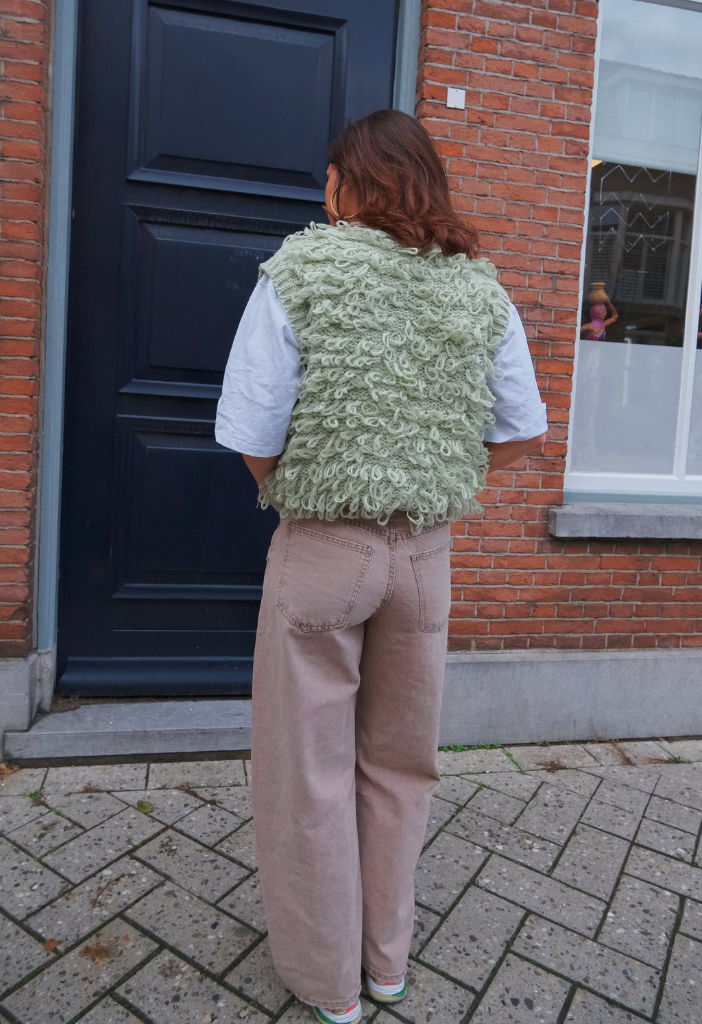 Fringes gilet