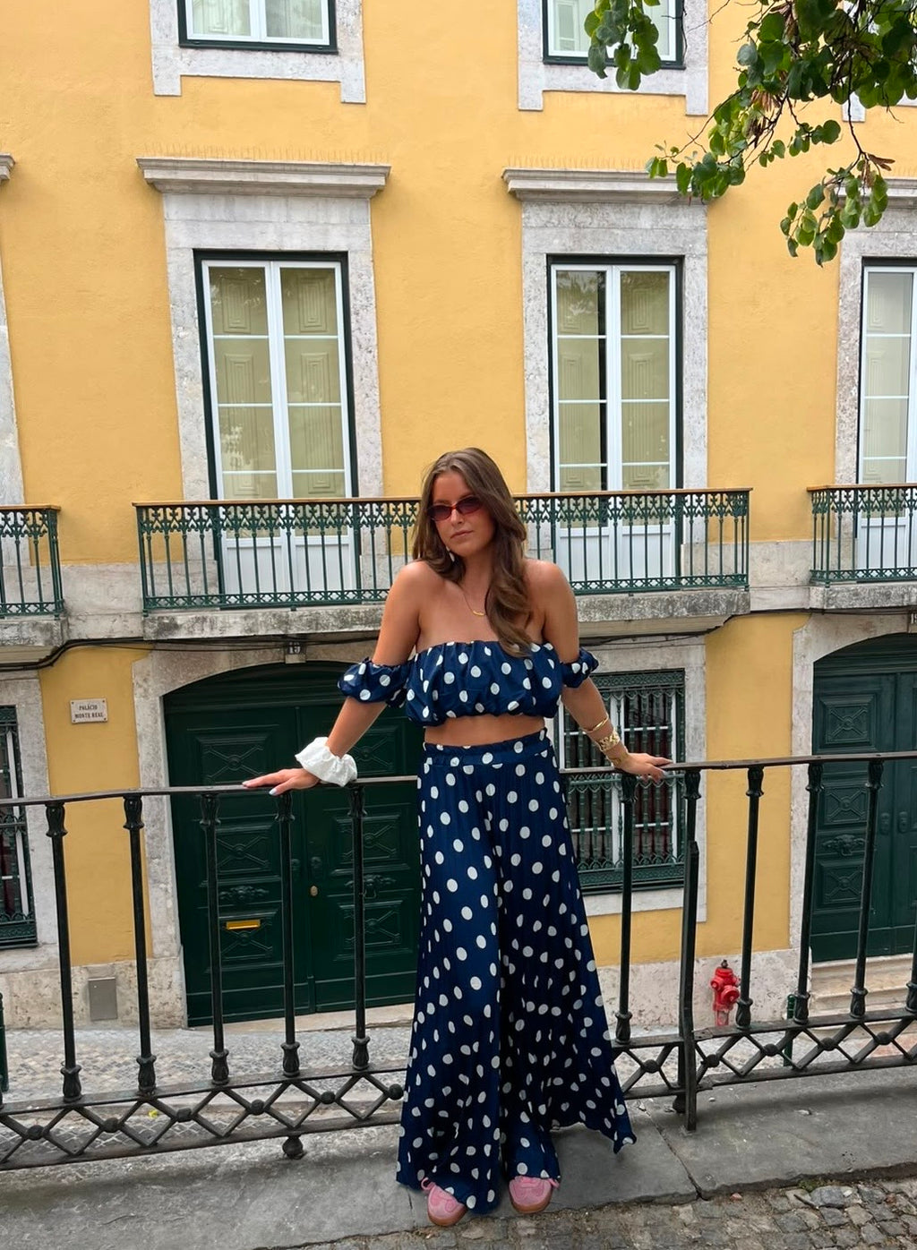 Polka dot set