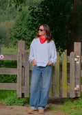 Layered sweatshirt