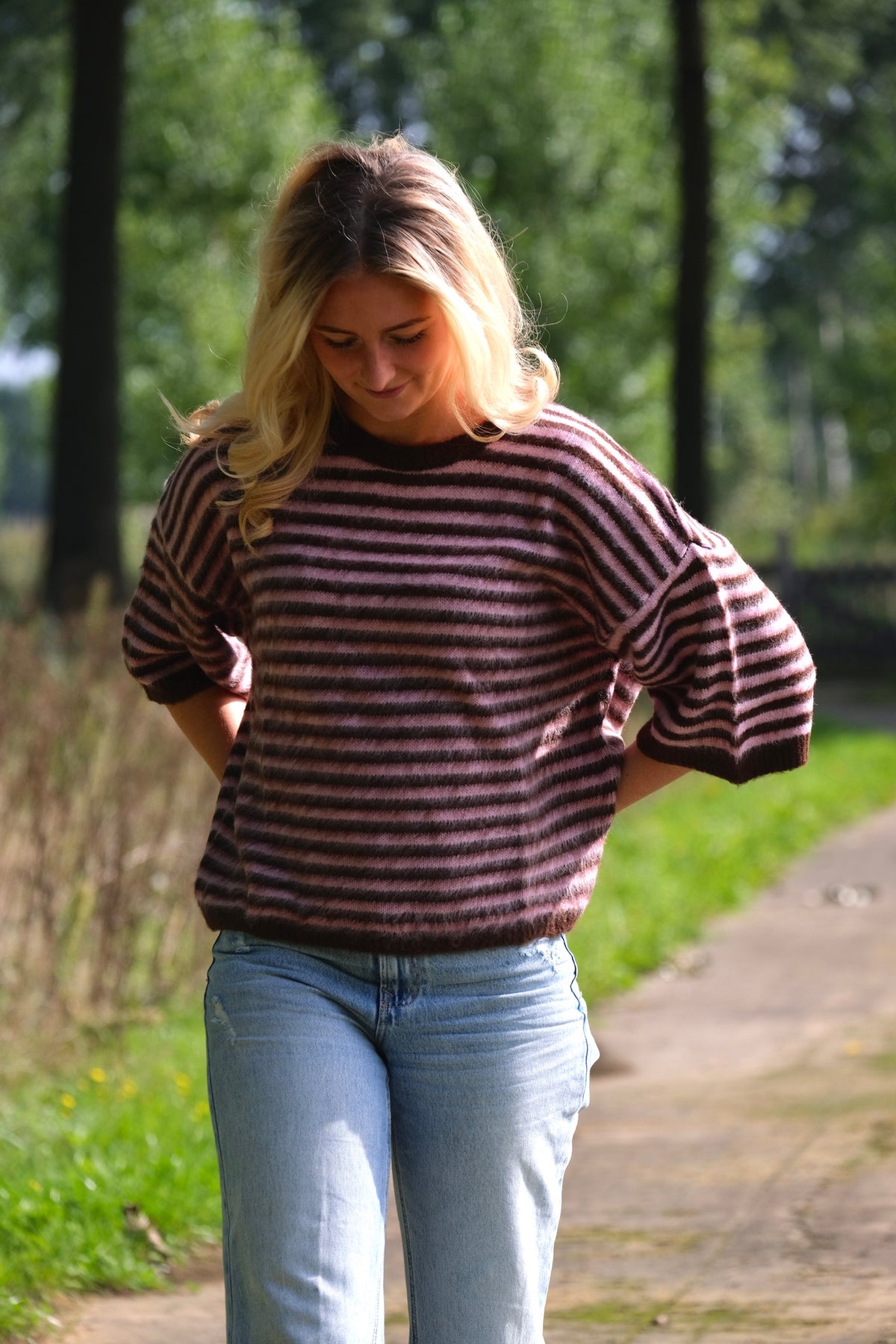 Striped knit