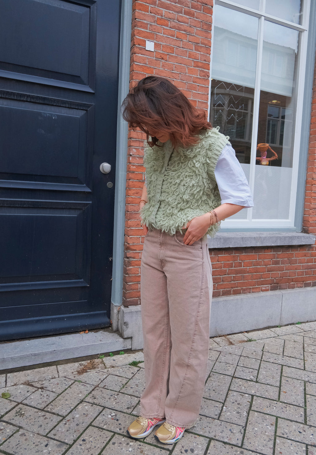 Fringes gilet