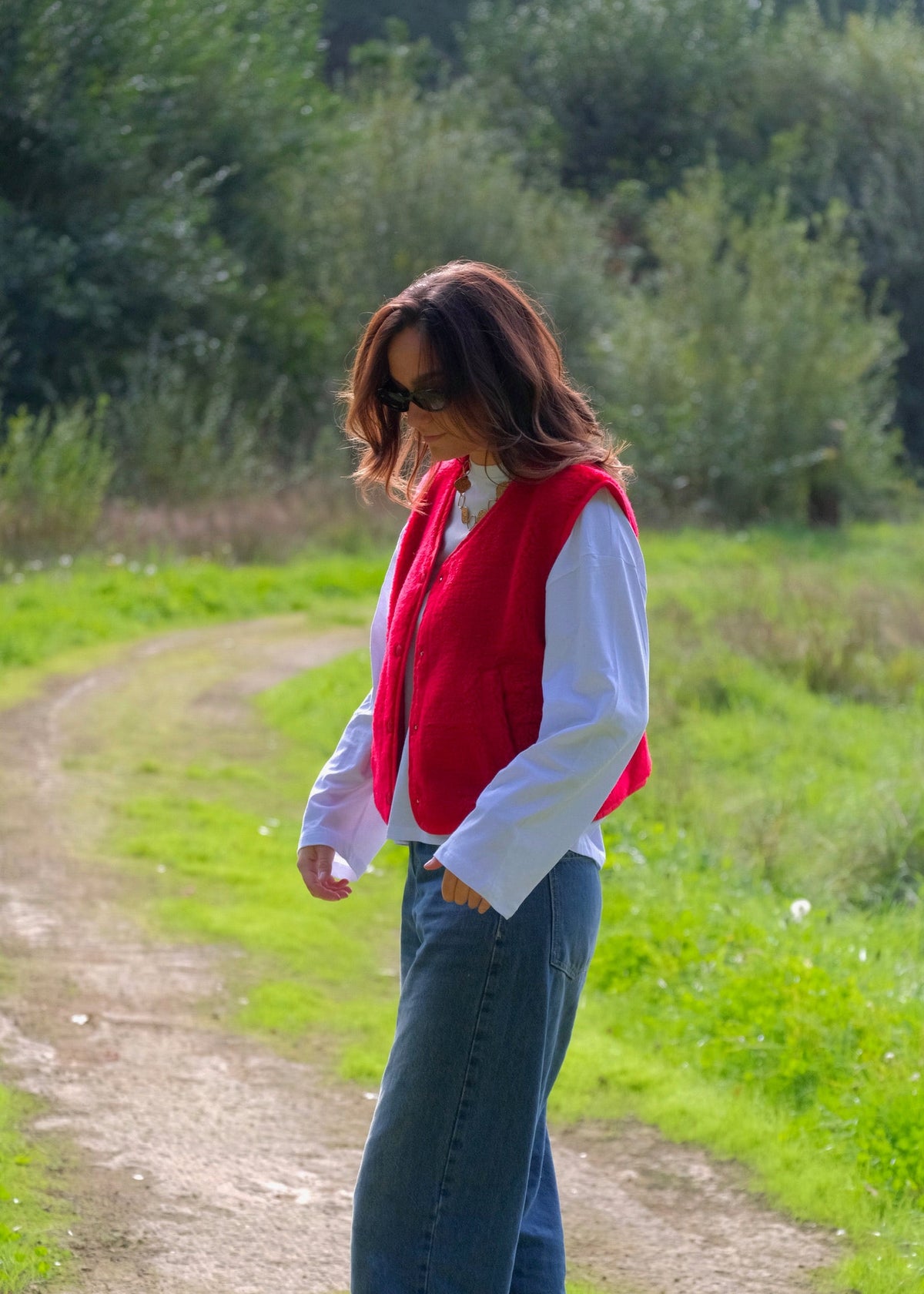 Gilet rouge