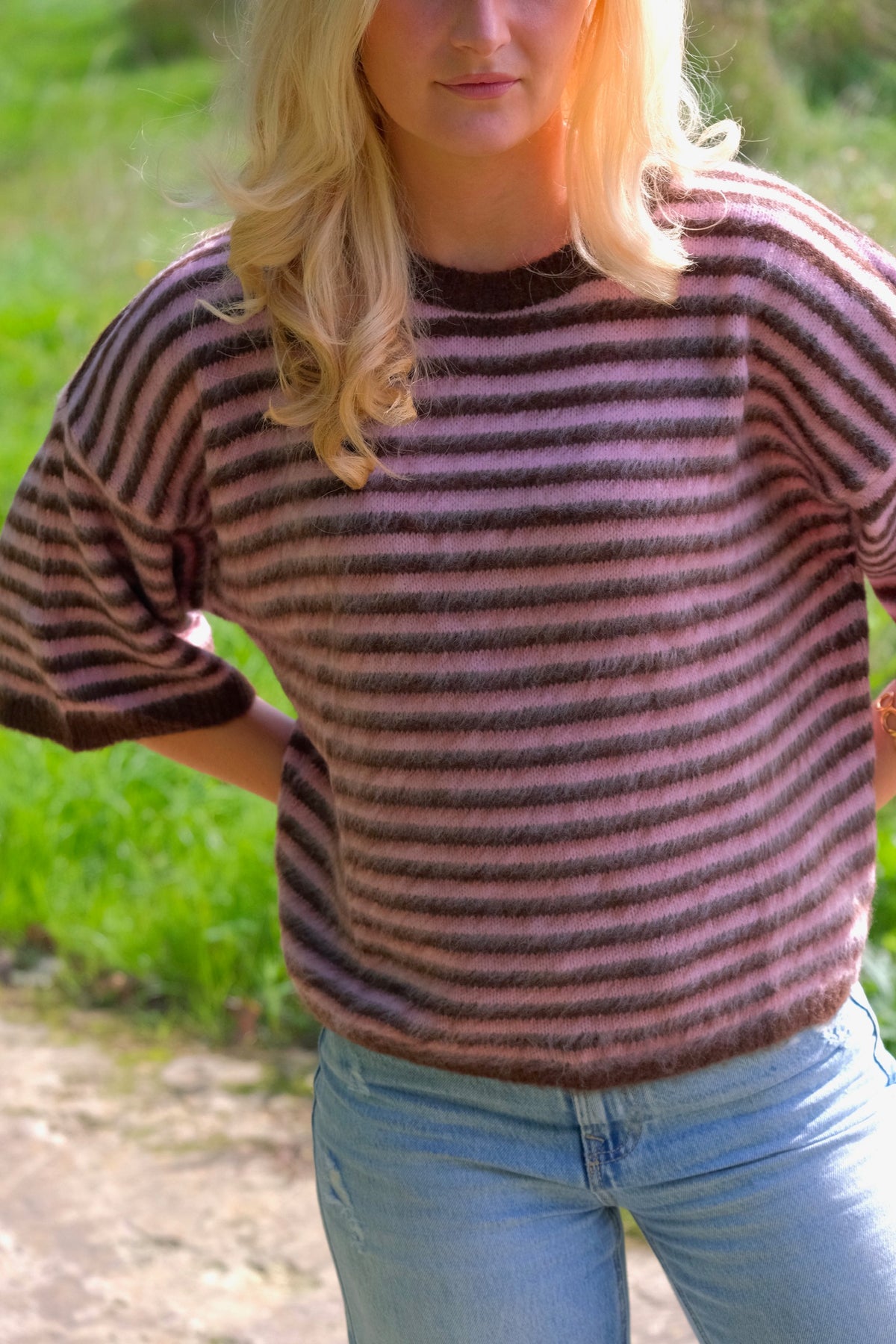 Striped knit