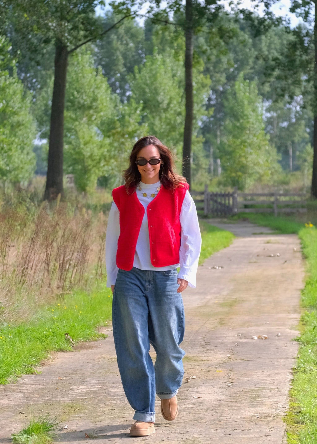 Gilet rouge