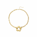 Flower chain necklace