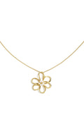 Long necklace flower