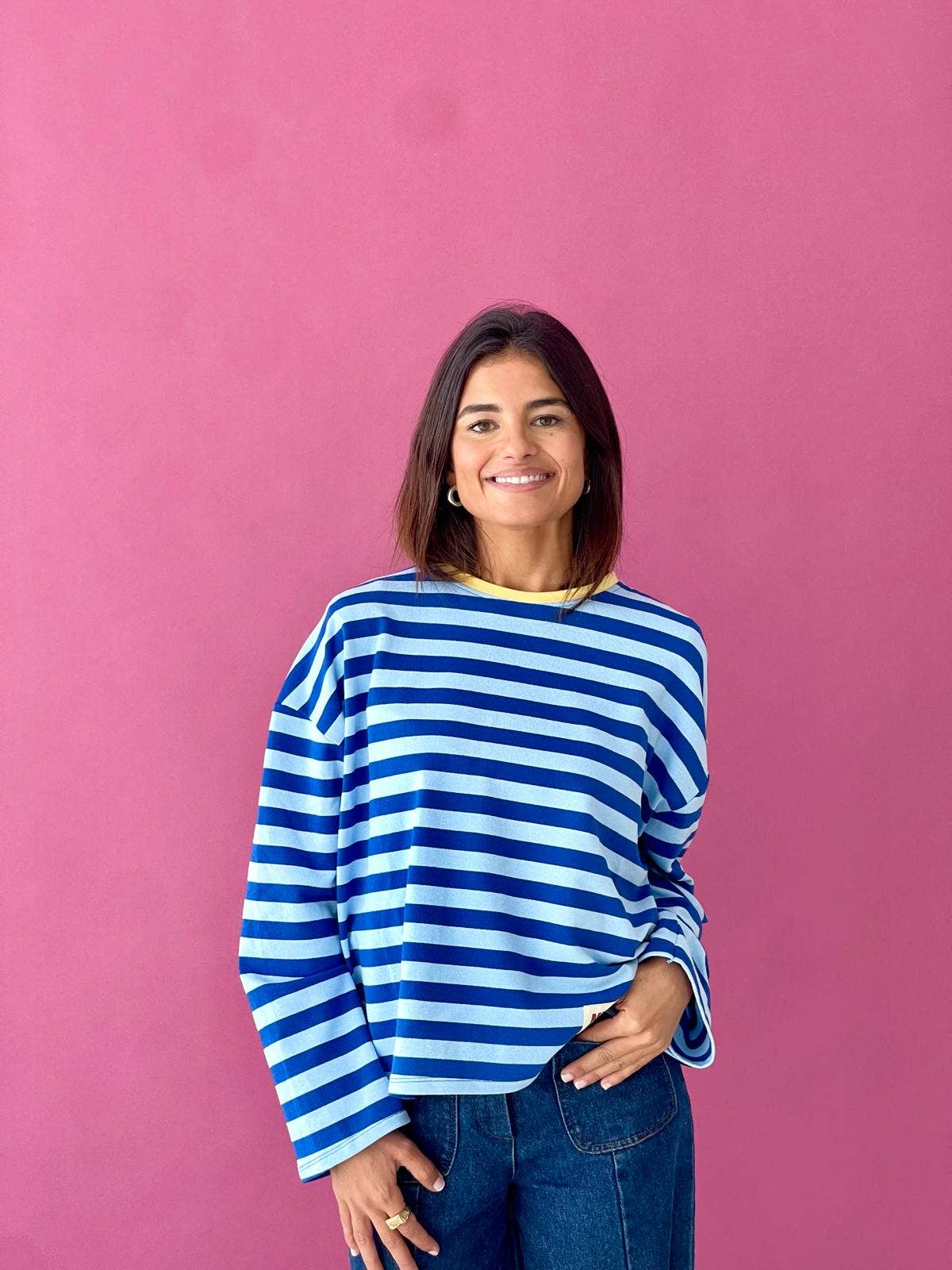 Striped blue longsleeve