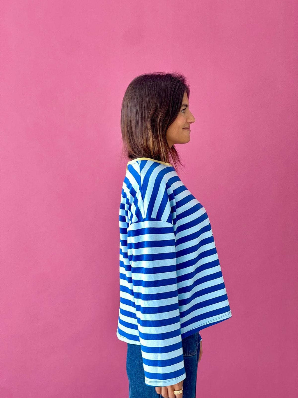 Striped blue longsleeve