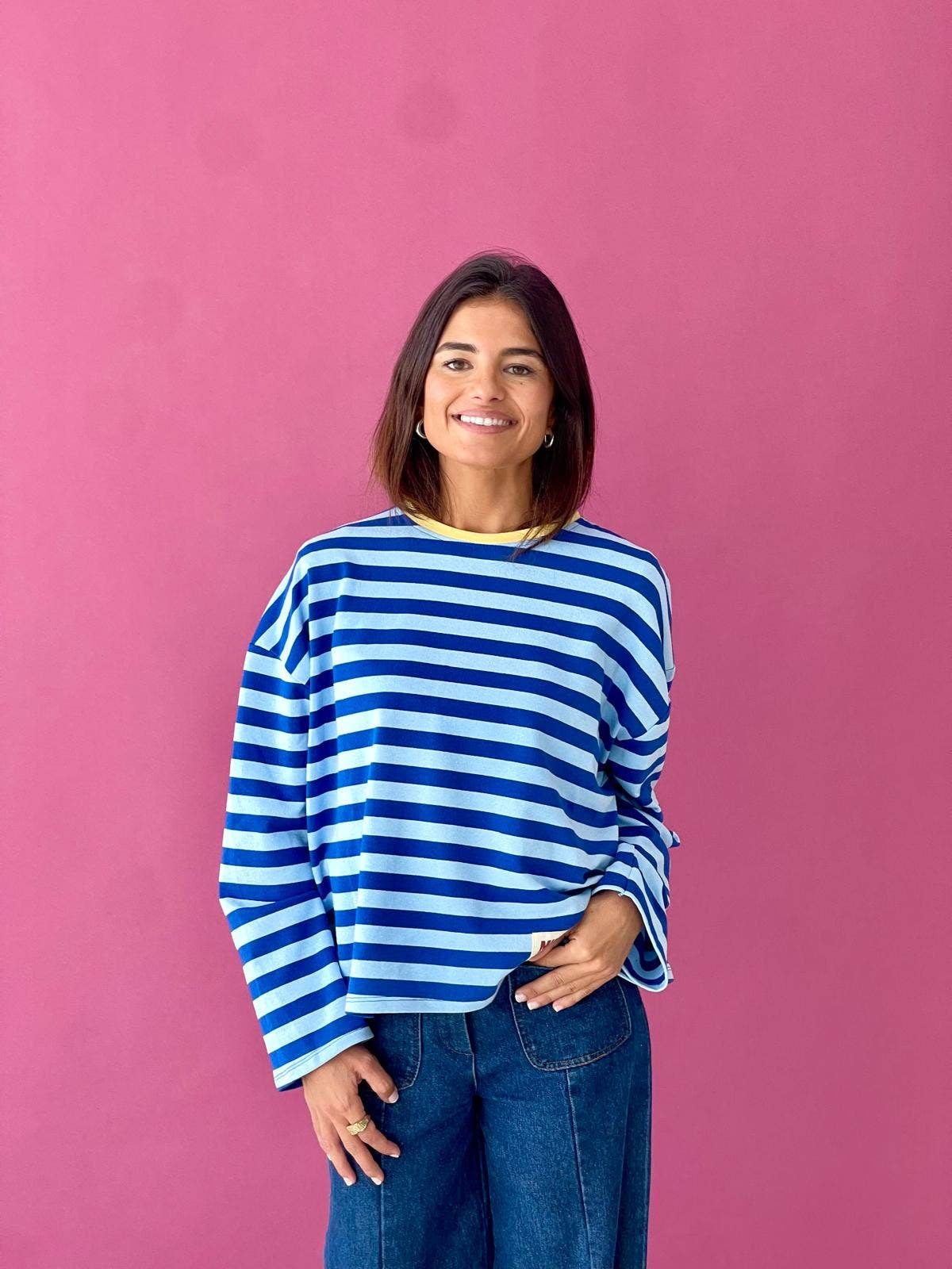 Striped blue longsleeve